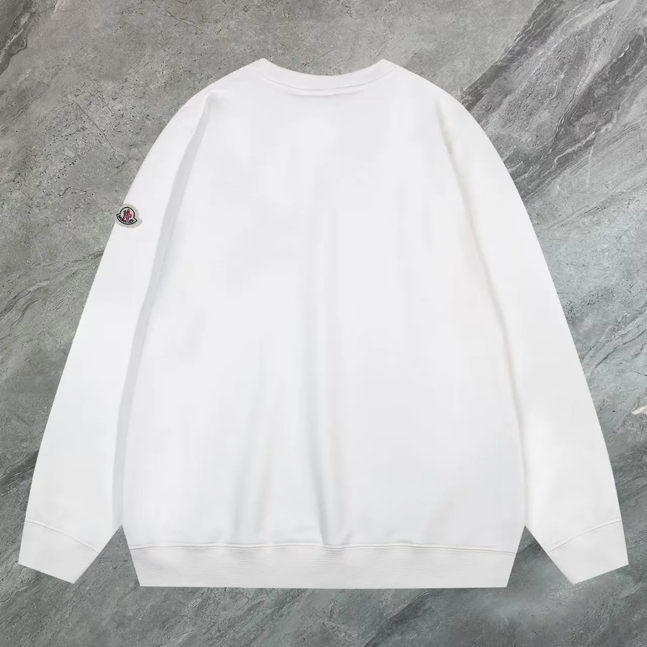 【 In Stock】 〖 𝐌𝐎𝐍𝐂𝐋𝐄𝐑~ 〗 440g ， 😎 ， ， Factory 2025 T ， ， Premium LOGO， Same Style ：Black White Size：S M L XL 2XL